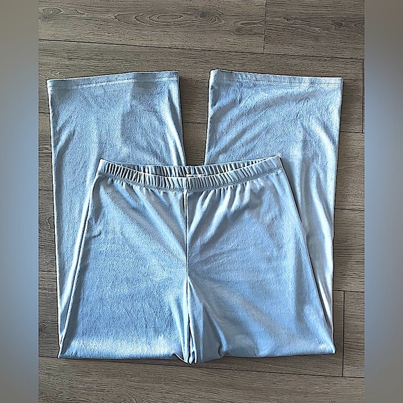 NWOT PJ Salvage Light Blue Wide Leg Lounge Pants Size XL - Picture 1 of 8